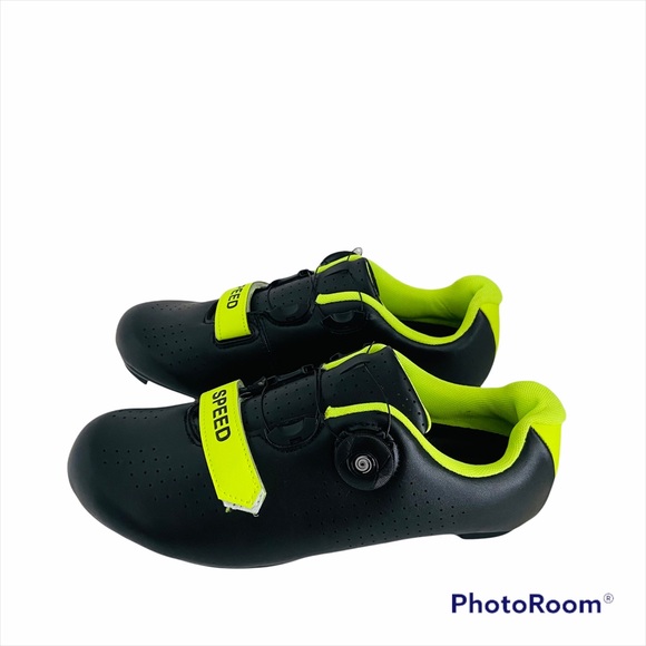 Speed Cycling Shoes Road Spin Workout Unisex - Picture 1 of 9